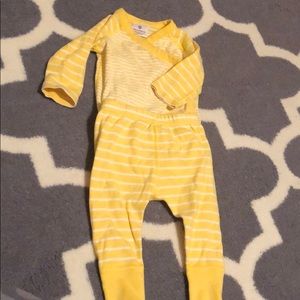 Hanna Andersson crossover bodysuit & pants